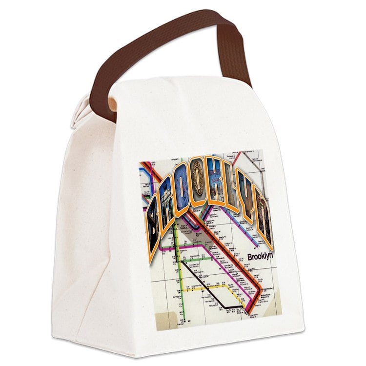 brookly logo Canvas Lunch Bag